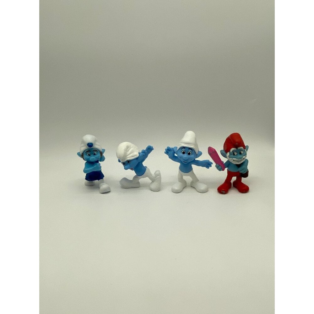 2013 McDonald's Peyo The Smurfs Happy Meal Toy Set